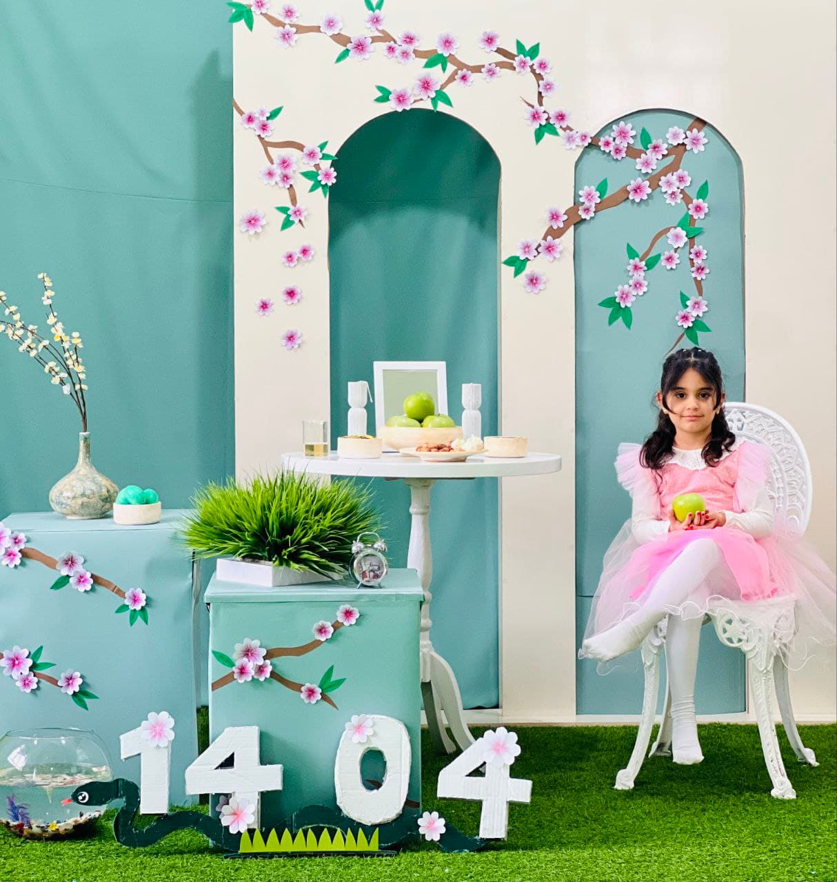 🌸 نوروز 1404 مبارک 🌸 کودکستان دانشمندان کوچک🌸