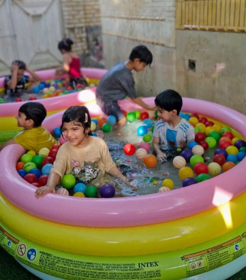 برگزاری فستیوال آب بازی